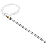 Wenn Sie beim Ein- und Ausschalten Ihres Radios hören können, wie Ihr Antennenmotor läuft, klickt oder schleift, müssen Sie lediglich Ihren Antennenmast austauschen.