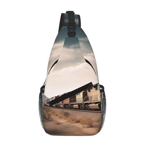 Sling Bag para Hombre y Mujer, mochila cruzada urbana miniatura 1