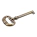 Grandfather Clock Winding Key Grandfather Key Metal Winding Tool for Floor Clock Door Universal Winder for Wall Retro Mechanical