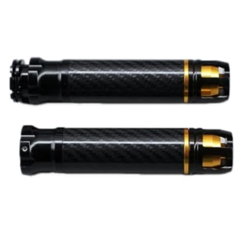 Poignées guidon carbone 22mm pour Yamaha YZF R1 R3 R6 Tmax MT07 MT09