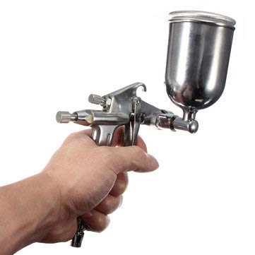 Metal 0.5 mm Hvlp K3 Gravity Feed Alloy Painting Tool Air Spray Gun (Silver) (B07M9RTNW8) Amazon Price History, Amazon Price Tracker