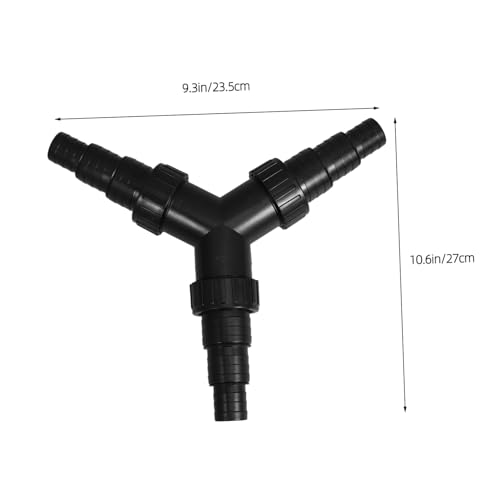 Adaptador de tubería de agua de tres vías para bombas de acuarios 3