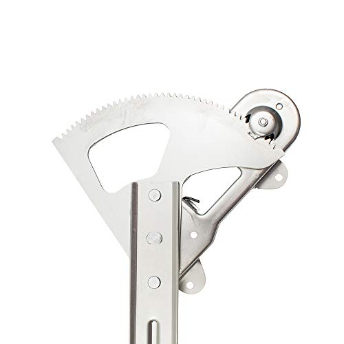Brock Replacement Driver Front Manual Window Lift Regulator Compatible With 1990-2002 Kodiak Topkick Pickup Truck #TOP2