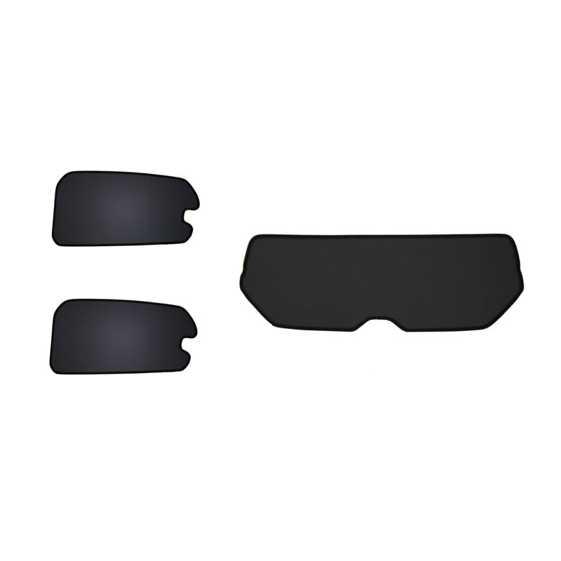 Sicht- & Sonnenschutz kompatibel mit Volkswagen Up! & Seat MII & Skoda Citigo 5-türer 2011-, Schwarz