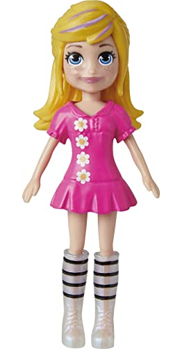 Polly Pocket Travel Toy With 3-Inch Doll And 18 Accessories, Puppy And Flower-Themed Fashion Pack #TOP2
