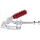 CEEYSEE 1 Stück Schnellspanner GH-302-FM Verstellbar Kippklemme 136KG Push Pull Werkstückschweißklemme Schnell Fixiert Toggle Clamp für Zimmerei, Maschinenbetrieb (GH-302-FM)