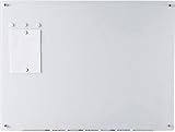 Ultra White Magnetic Glass Dry-Erase Board - 35 1/2