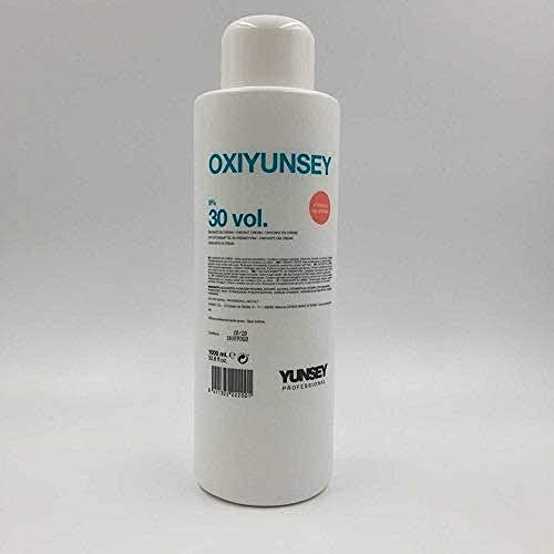 Yunsey - Oxiyunsey - Oxydant en crème - 30 Vol - 9% - 1000 mL - Soin Cheveux - Developpe la Couleur - Décoloration - Teinture - Produit Capillaire - Gamme Professionnelle Cover