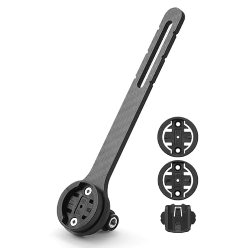 Soporte de fibra de carbono para manillar de bicicleta de carretera para Bryton (L)