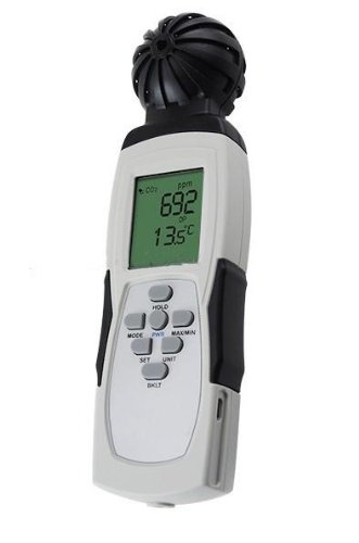 Gowe Handheld Digital 3-in-1 USB Online Data logger Tester CO2 Temperature Humidity RH Thermo-hygrometer Meter