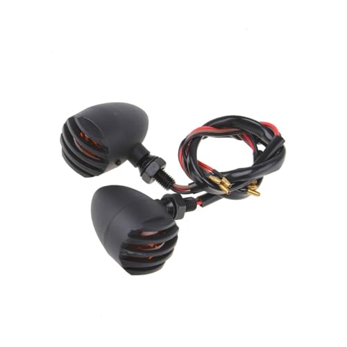 Clignotants universels pour moto avec lampe indicateur ambre haute visibilité