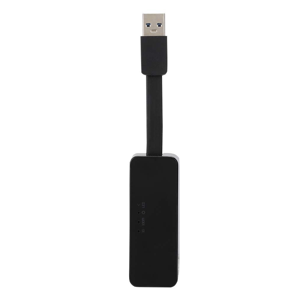 Ejoyous Puce Rapide et Stable, Transmission Efficace du Signal, sécurité des données avancée, Carte réseau RTL8153, Adaptateur USB Gigabit Ethernet 10/100/1000 Mbit/s, Compatible avec Divers