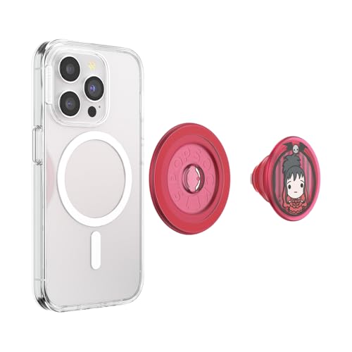 Soporte MagSafe PopSockets con imán potente compatible con carga inalámbrica de iPhone 4