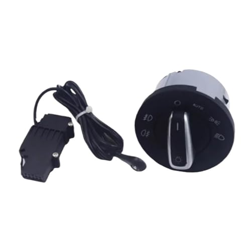 Interrupteur de phare pour Skoda Octavia 2007-2014 commande de tableau de bord