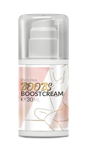 Enolenia® BoobsBoost Cream – Aumento de senos – Crema push up – Levantamiento de senos y aumento de tamaño – Crema nutritiva para pechos más llenos y firmes – Crema de aumento de senos con