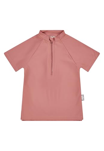 Sterntaler Camiseta de baño Unisex de Manga Corta Lisa, Palisandro, 80