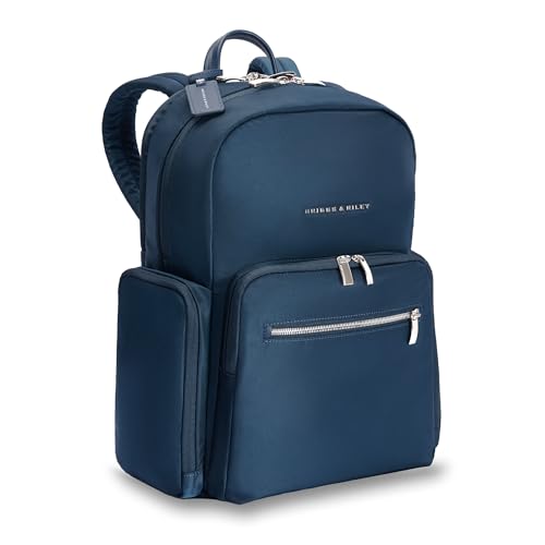 Image of Briggs & Riley Rhapsody Medium Backpack, Fits 15 Inch Laptop, Navy