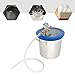 3 Gallon Vacuum Chamber with Lid Degassing Chamber, Stainless Steel Vacuum Chamber for Stabilizing Wood Degassing Siilicones Epoxies and EssentialOiils