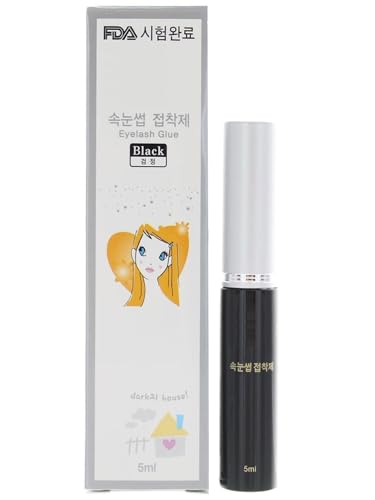 DEAD SKIN Lash & Eyelid Adhesive, Black Glue – Eyelash or Double Eyelid Use_0.17 oz (5g)