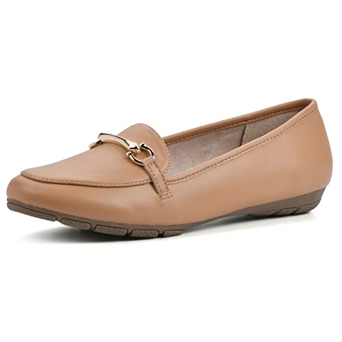 Image of CLIFFS BY WHITE MOUNTAIN Women's Glowing Cushioned Loafer Flat