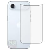 PDA工房 iPhone Air 対応 純黒クリア[超反射防止] 保護 フィルム [背面用] 反射低減 防指紋 日本製