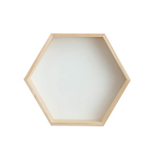 Mahnoor Estilo NóRdico GuarderíA DecoracióN de HabitacióN para NiñOs Estante EstanteríA Hexagonal de Panal de para DecoracióN de Dormitorio Infantil-Blanco
