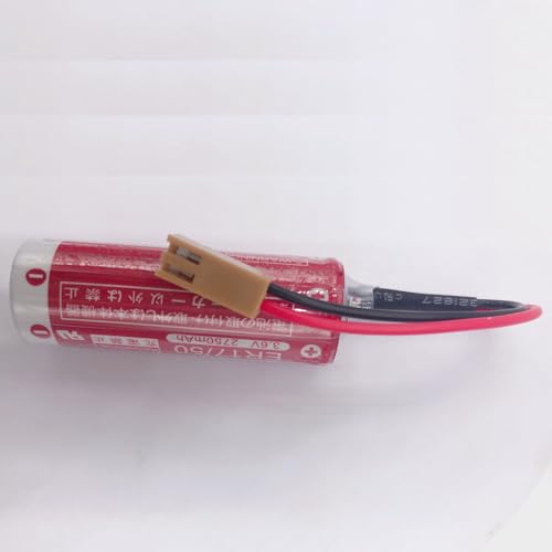 50 baterías ER17/50 3.6V 2750mAh con enchufe marrón miniatura 3