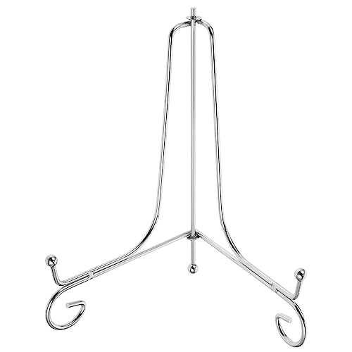 ERINGOGO Kitchen Plate Dish Holder Iron Storage Rack Home Decor Display Stand for Plates Dishes