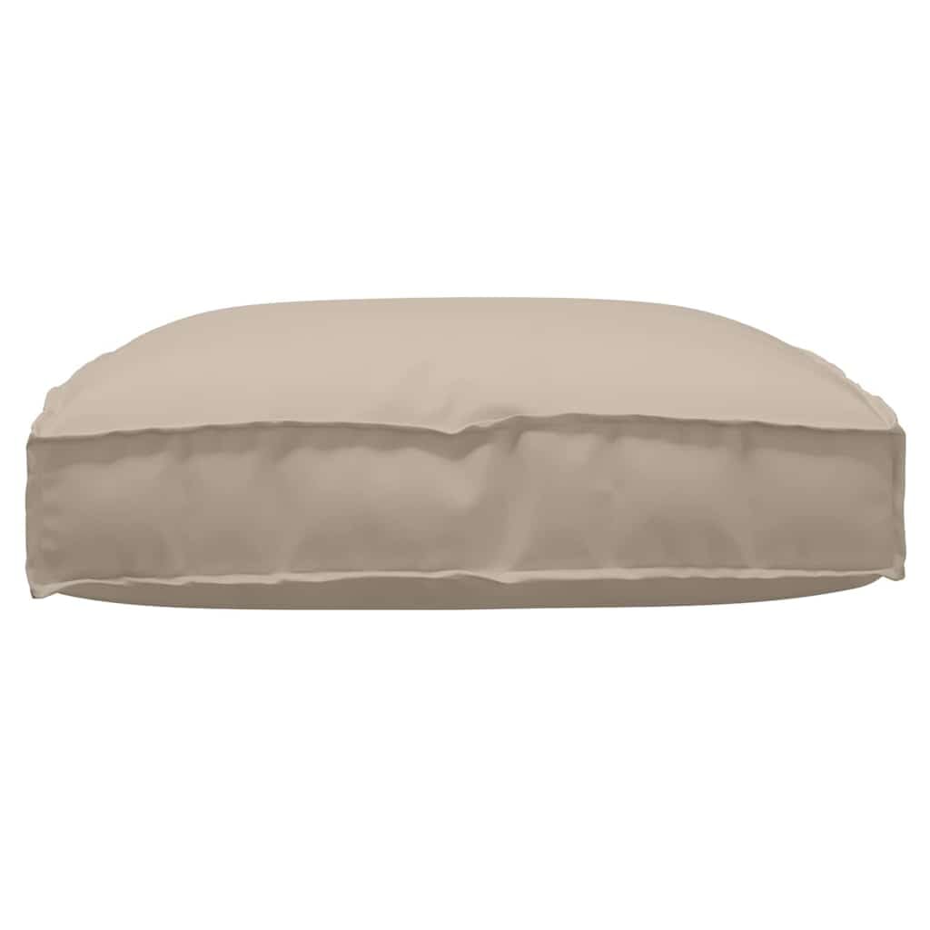 Poduszka do kretu 80 x 80 x 12 cm tkanina Oxford | Wodoodporny, do salonu i ogrodu, wypełniony polipropylenem, łatwy do czyszczenia