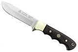 Puma SGB Wildcat Jacaranda Wood Hunting Knife with Leather Sheath