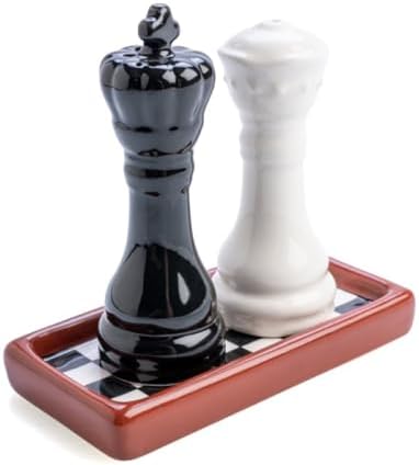 MDI Chess Piece Salt and Pepper Set image 2