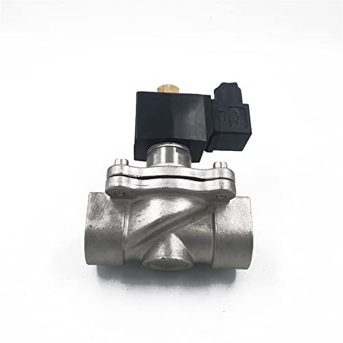 Électrovanne normalement ouverte DN20 12V inox vanne électrique eau et huile