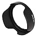 Haoge Bayonet Lens Hood for Canon PowerShot SX1 is, SX10 is, SX20 is, SX30 is, SX40 HS, SX50 HS, SX530 HS Camera Replaces Canon LH-DC60