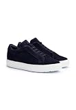 LLOYD Męskie sneakersy Metro, męskie Low-Top Sneaker, luźna wkładka, normalna szerokość, grantowy, 41 EU