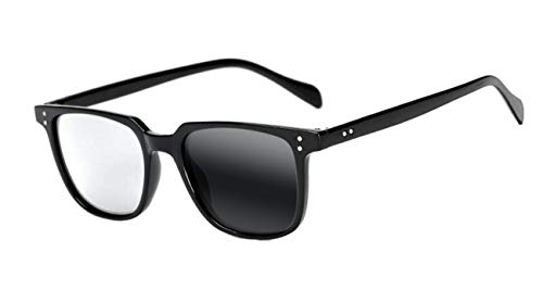 Men Women Bifocal Rectangle Reading Glasses Transition Photochromic Reading Glasses Anti-UV Reader