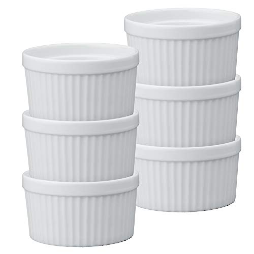 Set of 6, 10-ounce ramekins