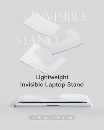 Base Invisible MOFT para Laptop y Tablet 7-14" Gris miniatura 3