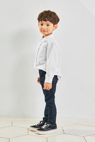 Kids Toddlers Unisex Stretchy Lightweight Pull-On Pants – Indigo Denim Look for Boys & Girls 5