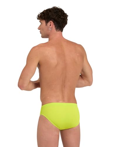 Image of Arena Men's Team Solid Swim Brief MaxLife Athletic Swimwear Professional Swimsuit Bathing Suit