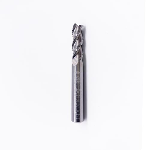 Image of 1pcs 1 /4 Roughing End Mill for Aluminium, 3 Flutes Carbide CNC Router Bit, 1 /4 inch Shank, 3 /4 inch Cutting Length, 2 inch Overall - for Aluminium Alloy