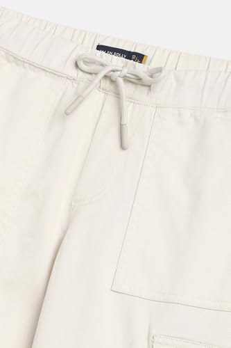 Image of Allen Solly Boys' Cotton Cargo Trousers | Multi-Pocket Design | Regular Fit | Comfort Wear | Casual & Outdoor Style