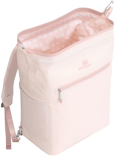 Image of Stanley All Day Madeleine Backpack Soft Cooler 20 Can Cooler with Handle and Shoulder Straps Insulated Travel Bag with Zipper BPA-Free
