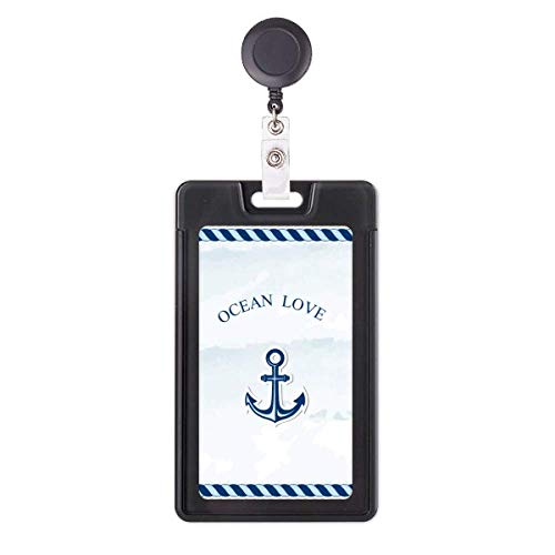 Porte-badge rétractable bleu pour ne plus perdre vos cartes d'accès au travail