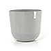 Produktbild Ecopots Blumentopf Oslo Hell Grau - mit Wasserversorgung - Durchmesser Ø 45 cm rund groß - Pflanzentopf aus Recycling Kunststoff - Übertopf modern für Indoor und Outdoor