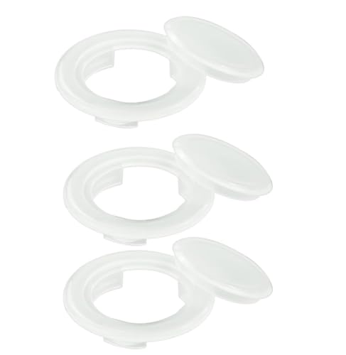 3 piezas de anillo de agujero para sombrilla de mesa con tapa agujero para sombrilla de plástico anillo de 42 mm de diámetro interior agujero para sombrilla mantel para exterior terraza paraguas