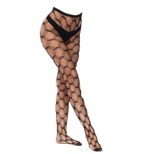 PPX Striped Fishnet Tights, Skull Fishnets, Snake Tights, Fish Net Stockings for Women Sexy2