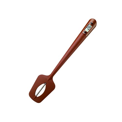 KOCKSHION Digital Spatula Thermometer Accurate Kitchen Cooking Baking Temperature Reader for Chocolates Sauces and More Easy to Use Kitchen Gadget