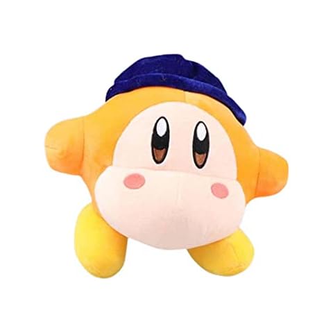 HGTP Star Kirby Plush Toy,Kirby Waddle Dee Plush Toy,Anime Kawaii Kirby Series Soft Stuffed Doll,Birthday Gift for Kids(22Cm Open Eyes) Cover