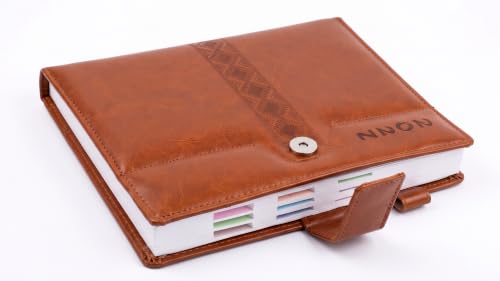 Image of 2027 Diary with Dates, 2027 Daily Planner Full Page Per Day with Monthly Calendar, New Year Diary 2027 80 GSM Size B5 25x17cm, 365 Days Aesthetic Book & Daily Notebook - Wood Grey