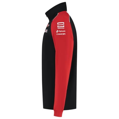 Haas Racing F1 2025 Team 1/4 Zip Fitted Sweater4